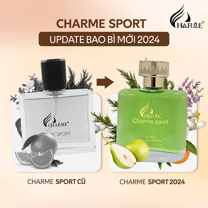 NƯỚC HOA NAM CHARME SPORT 100ML