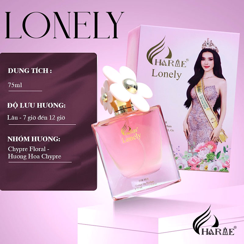 NƯỚC HOA NỮ CHARME LONELY 75ML